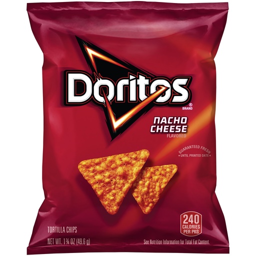 Nacho Cheese Tortilla Chips