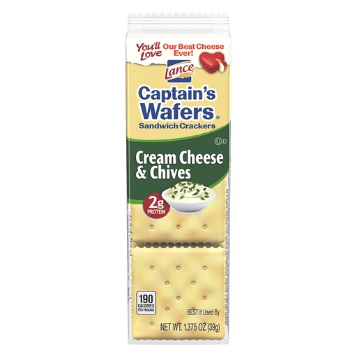 Wafers, Cracker Cream Cheese & Chives